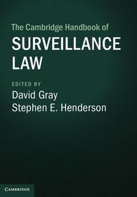 Produktbild: Cambridge Handbook of Surveillance Law
