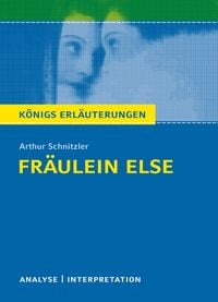 Bild vom Artikel Fräulein Else. Königs Erläuterungen. vom Autor Arthur Schnitzler