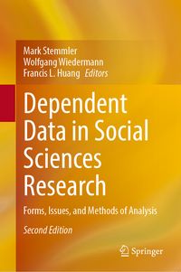 Produktbild: Dependent Data in Social Sciences Research