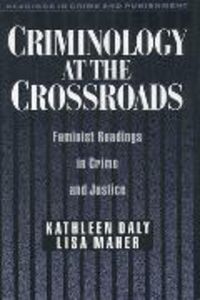 Produktbild: Criminology At The Crossroads