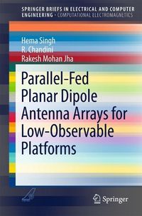 Produktbild: Parallel-Fed Planar Dipole Antenna Arrays for Low-Observable Platforms