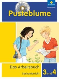 Produktbild: Pusteblume 3 und 4. Das Arbeitsbuch Sachunterricht. Allgemeine Ausgabe