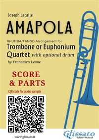 Produktbild: Amapola - Trombone Quartet Score & Parts