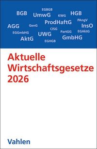 Produktbild: Aktuelle Wirtschaftsgesetze 2026