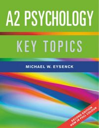 Produktbild: A2 Psychology: Key Topics