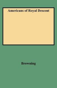 Produktbild: Americans of Royal Descent