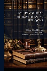 Produktbild: Ivrisprvdentiae Anteivstinianae Reliqvias