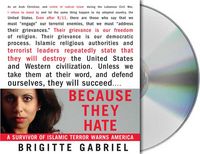Produktbild: Because They Hate: A Survivor of Islamic Terror Warns America