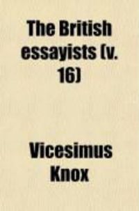 Produktbild: The British Essayists (V. 16)