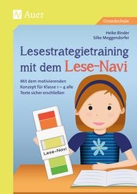 Produktbild: Lesestrategietraining mit dem Lese-Navi