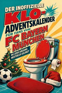 Produktbild: Der inoffizielle Klo-Adventskalender f&uuml;r Fans vom FC Bayern M&uuml;nchen