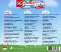 Die 60 schönsten Kindergarten- und Mitmachlieder