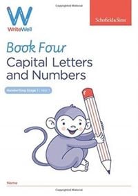 Produktbild: WriteWell 4: Capital Letters and Numbers, Year 1, Ages 5-6