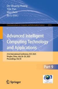 Produktbild: Advanced Intelligent Computing Technology and Applications