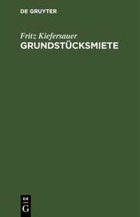 Produktbild: Grundst&uuml;cksmiete