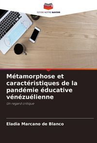 Produktbild: M&eacute;tamorphose et caract&eacute;ristiques de la pand&eacute;mie &eacute;ducative v&eacute;n&eacute;zu&eacute;lienne