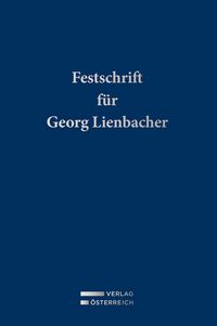 Produktbild: Festschrift f&uuml;r Georg Lienbacher