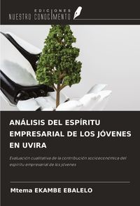 Produktbild: An&aacute;lisis Del Esp&iacute;ritu Empresarial De Los J&oacute;venes En Uvira