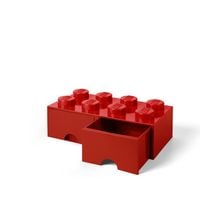Produktbild: LEGO Schubladenelement 8 Noppen Rot