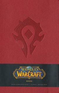 Produktbild: World of Warcraft Horde Hardcover Ruled Journal (Large)