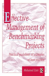 Produktbild: Effective Management of Benchmarking Projects