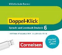 Produktbild: Doppel-Klick, Das Sprach- und Lesebuch, Mittelschule Bayern, 6. Jahrgangsstufe, Unterrichtsmanager Plus auf USB-Stick, Inkl. E-Book als Zugabe und Beg