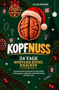Produktbild: KOPFNUSS: 24 Tage knifflige R&auml;tsel knacken