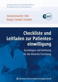 Produktbild: Checkliste und Leitfaden zur Patienteneinwilligung
