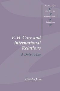 Produktbild: E. H. Carr and International Relations