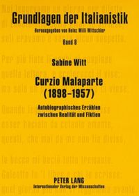 Produktbild: Curzio Malaparte (1898-1957)