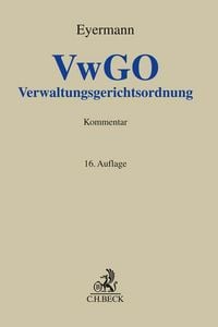 Produktbild: Verwaltungsgerichtsordnung. VwGO