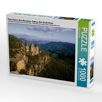 Produktbild: CALVENDO Puzzle Three Sisters, Blue Mountains, Sydney, New South Wales | 1000 Teile Lege-Gr&ouml;&szlig;e 64x48cm Foto-Puzzle f&uuml;r gl&uuml;ckliche Stunden