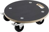 Produktbild: Metafranc WU0822040 Transportroller Traglast (max.): 200 kg 380 mm x 110 mm Anzahl Lenkrollen 4