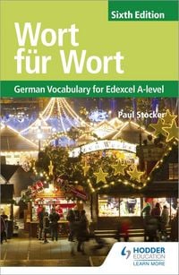 Produktbild: Wort f&uuml;r Wort Sixth Edition: German Vocabulary for Edexcel A-level