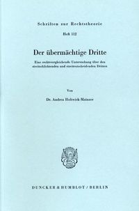 Produktbild: Der &uuml;berm&auml;chtige Dritte.
