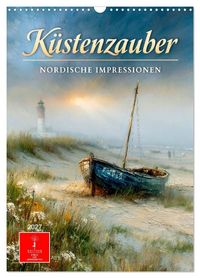Produktbild: K&uuml;stenzauber - Nordische Impressionen (Wandkalender 2027 DIN A3 hoch), CALVENDO Monatskalender
