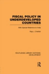 Produktbild: Fiscal Policy in Underdeveloped Countries
