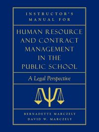 Produktbild: Instructor's Manual for Human Resource & Contract Management in the Public School