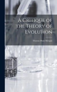 Produktbild: A Critique of the Theory of Evolution