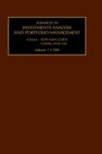 Produktbild: Advances in Investment Analysi