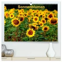 Produktbild: Sonnenblumen (hochwertiger Premium Wandkalender 2027 DIN A2 quer), Kunstdruck in Hochglanz