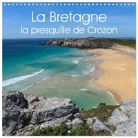 Produktbild: La Bretagne la presqu&rsquo;&icirc;le de Crozon (Calendrier mural carr&eacute; 2026 30x30 cm) Calendrier double avec une page pour vos prises de notes