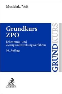 Produktbild: Grundkurs ZPO