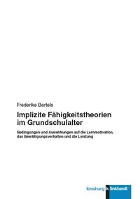 Produktbild: Implizite F&auml;higkeitstheorien im Grundschulalter