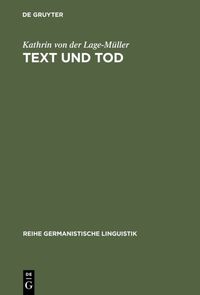 Produktbild: Text und Tod