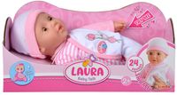 Bild vom Artikel Simba 105140020 - Laura Baby Talk, Weichkörperpuppe mit 24 Babylaute, 30 cm vom Autor 