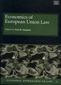 Produktbild: Economics of European Union Law