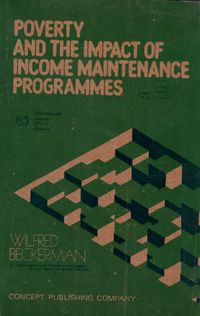 Produktbild: Poverty and the Impact of Income Maintenance Programmes in Four Developed Countries