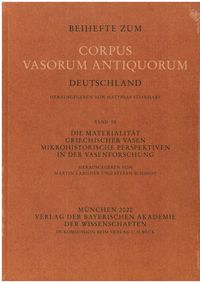 Produktbild: Die Materialit&auml;t griechischer Vasen