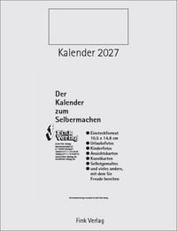 Produktbild: Kalender zum Selbermachen 2027